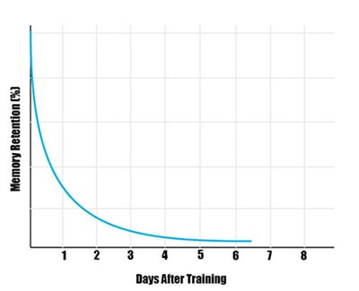 The forgetting curve